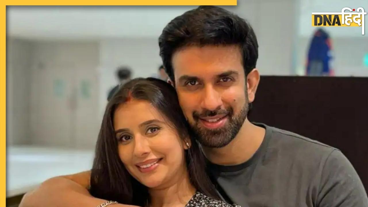 Charu Asopa ने तलाक के ऐलान के बाद पति पर लुटाया प्यार, Photos पर लोग बोले 'क्या नाटक है'