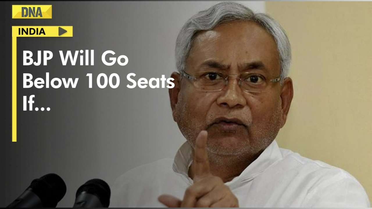 "BJP will go below 100 seats" Bihar CM Nitish Kumar's advice to