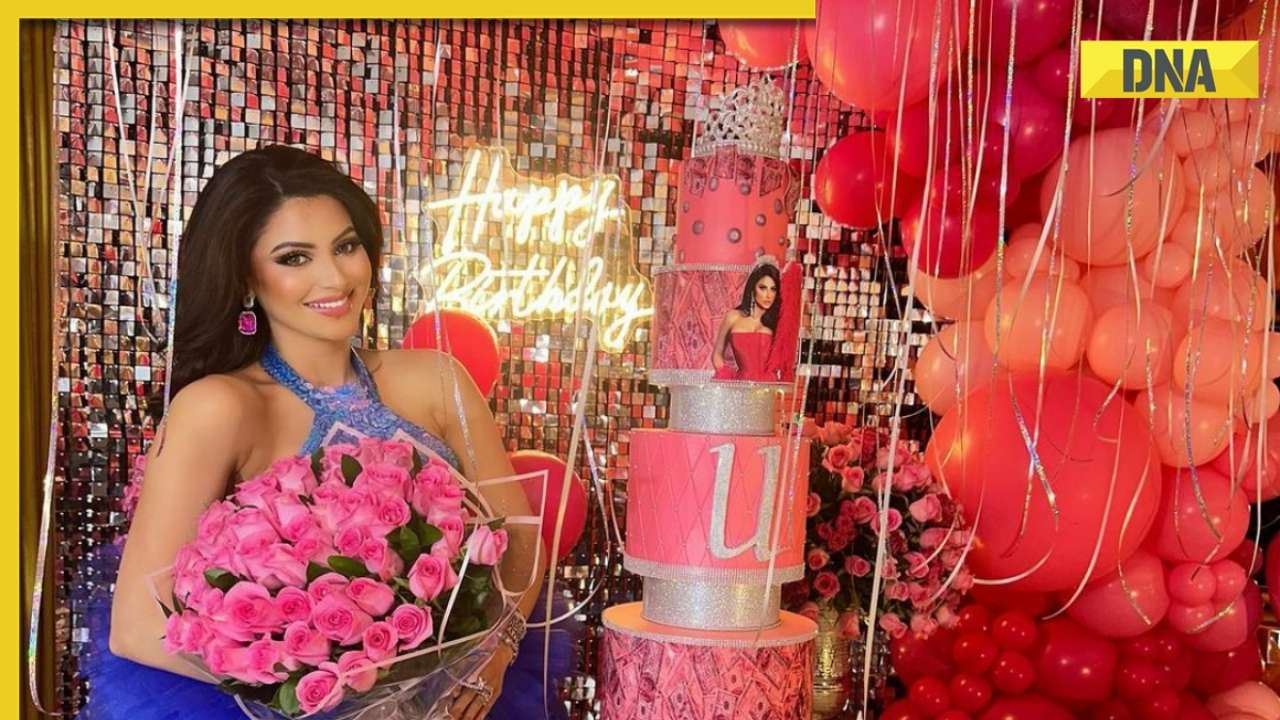 Diamond-studded roses, 24-carat gold cupcakes: Urvashi Rautela spends Rs 93 lakh on her lavish birthday bash