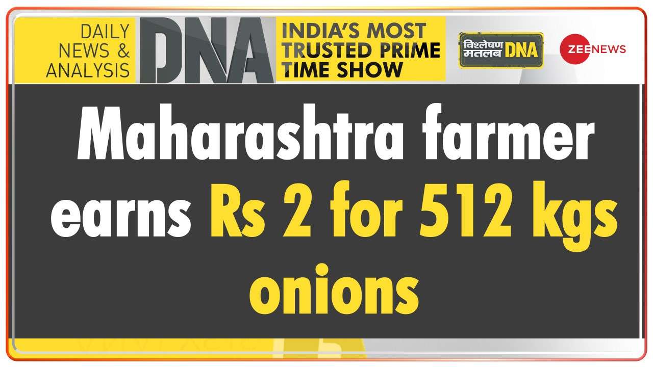 Maharashtra farmer earns Rs 2 on selling 512 kgs of onion