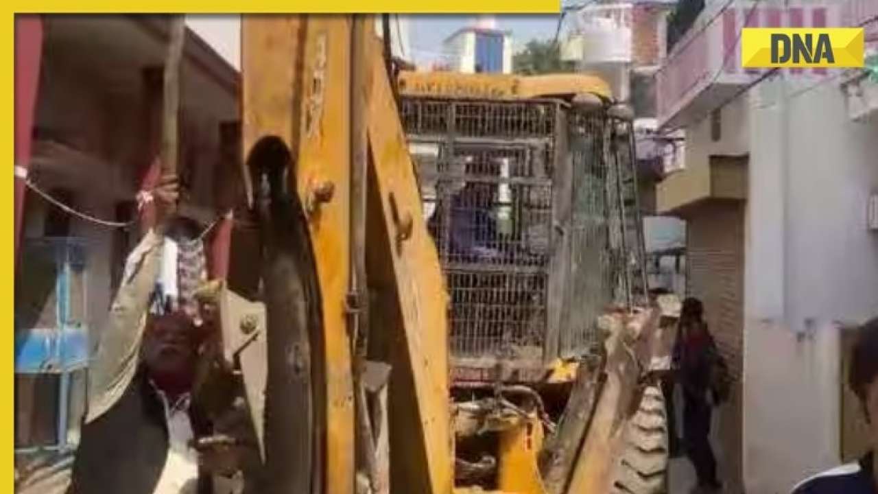 Umesh Pal murder: Property of Atiq Ahmed's close aide Zafar bulldozed in Prayagraj
