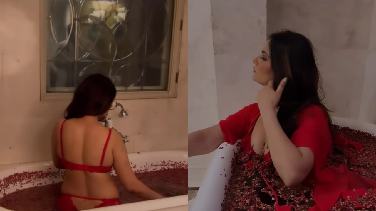 Sexy Xxx Ajay And Karishma Kapoor Xxx Free Download Sanilion Xxx - XXX, Gandii Baat actress Aabha Paul shares sexy reels posing in bathtub,  videos go viral