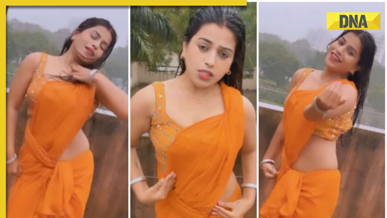 School Ka Sexy Video - Ooh La La': Girl in hot saree burns internet with her sexy dance on Tip Tip  Barsa Paani, viral video