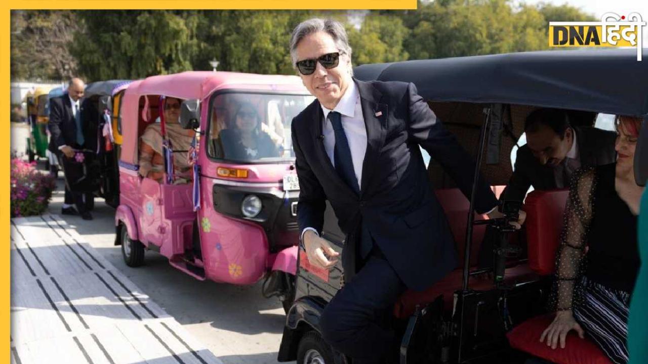 टैंक जैसी मजबूत कार में घूमते हैं यूएस के विदेश मंत्री, दिखाया अजब अंदाज, ऑटो में घूमे, मसाला चाय पी, देखें Viral PHOTO 