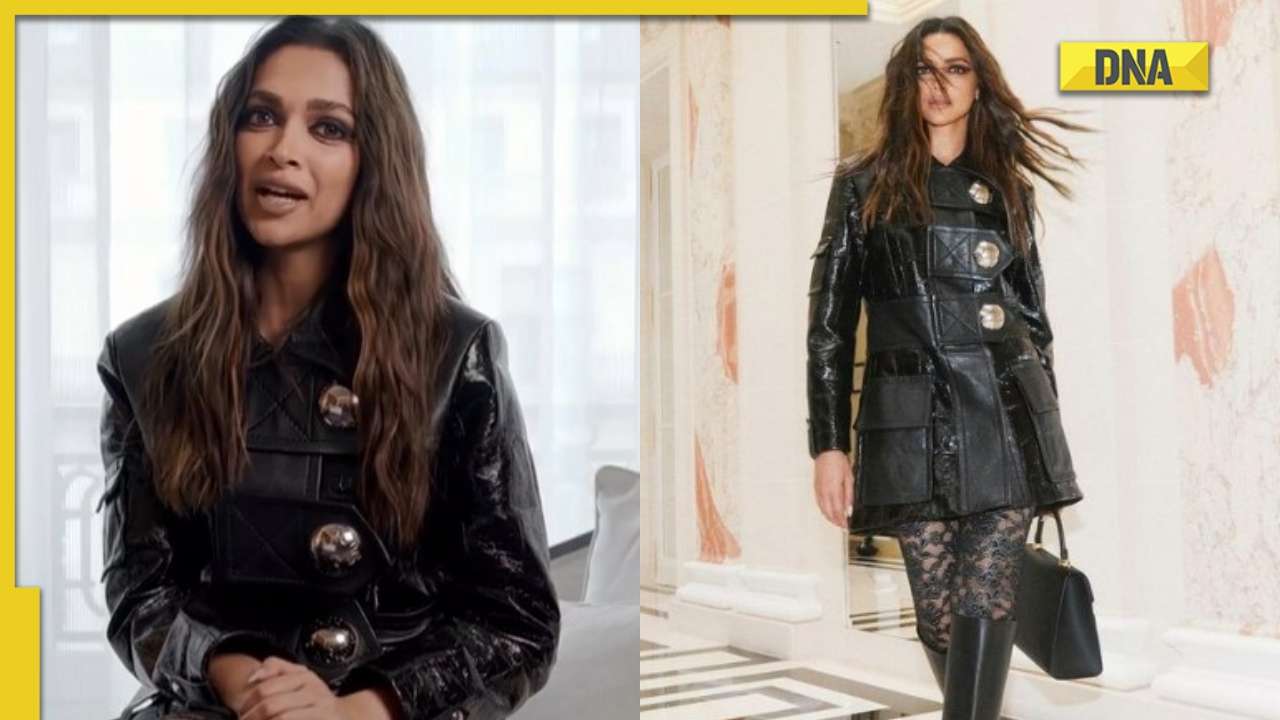Deepika Padukone drops her goth-inspired look from Paris Fashion Week, fans call her 'smoking hot'