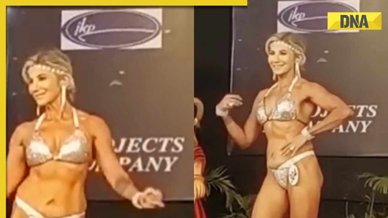 Bikini-clad women bodybuilders pose in front of Hanuman’s image, Congress vs BJP row erupts in MP