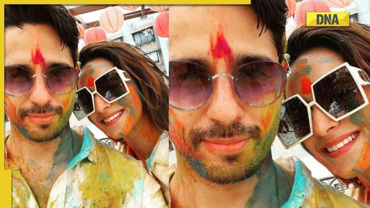 Sidharth Malhotra-Kiara Advani celebrate first Holi as married couple, photo breaks the internet