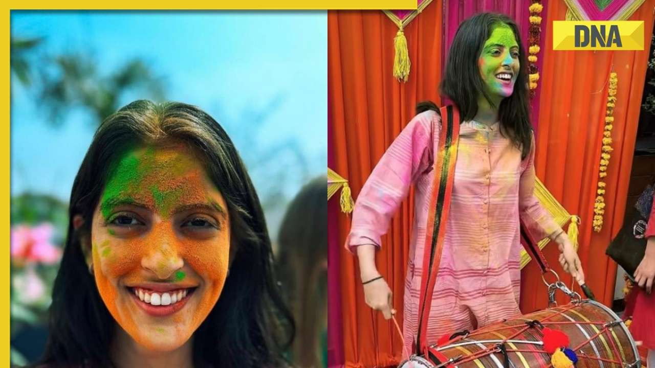 Watch: Amitabh Bachchan's granddaughter Navya Nanda plays dhol at Holi celebration, netizens call her 'beautiful soul'