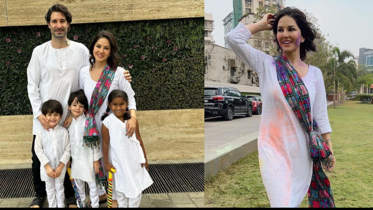 Sunny Leone Happy Holi