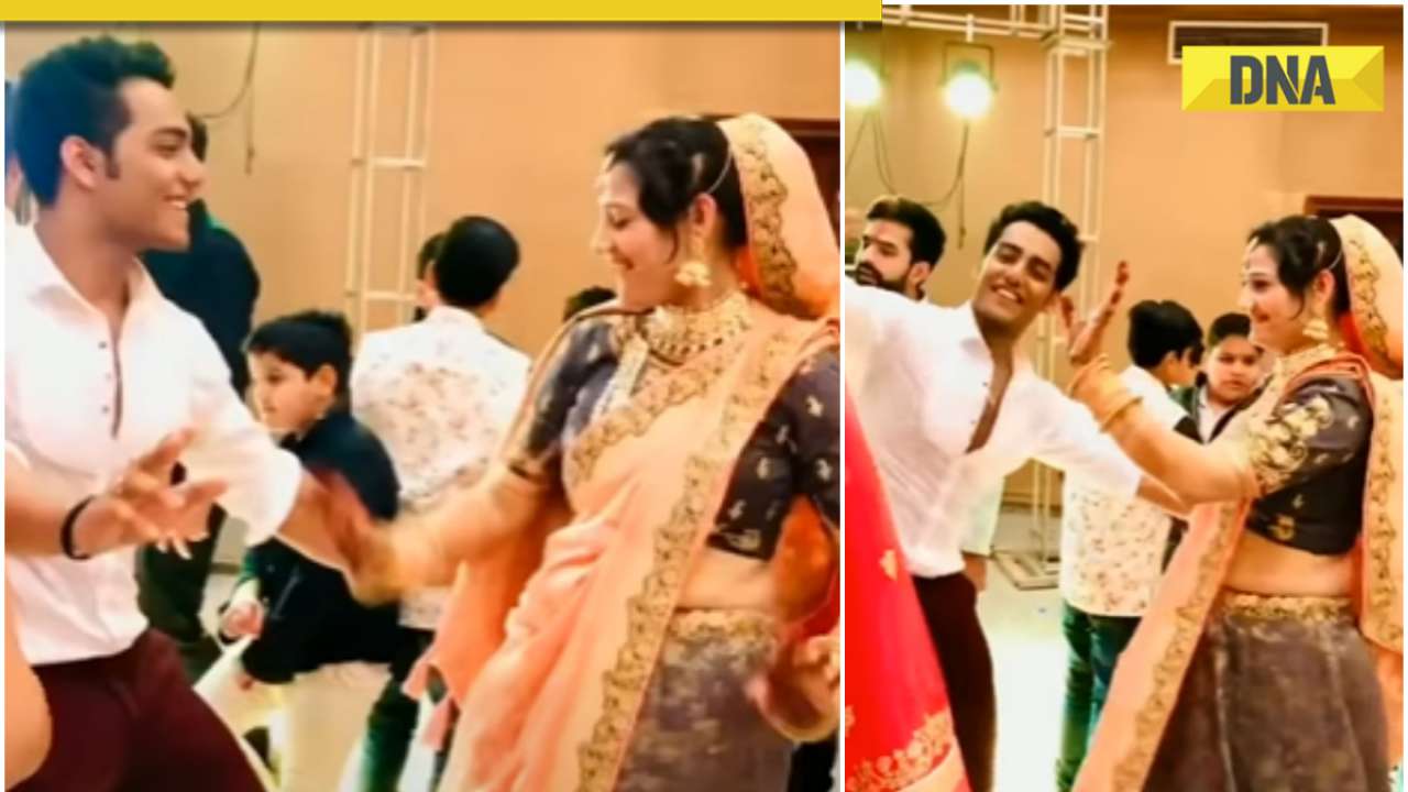 Bhabhixxxporn Sliping In Jungle - Devar-bhabhi 'zabardast' dance performance on Sapna Choudhary's song wows  internet, viral video