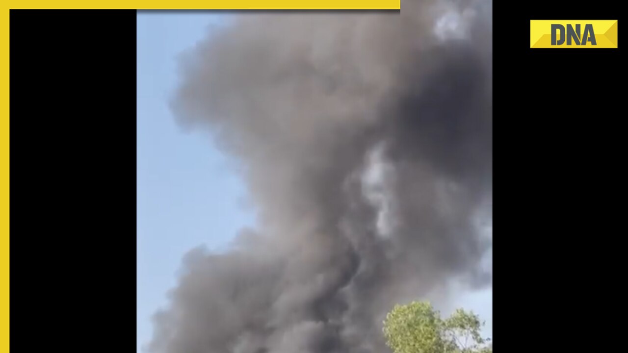 Watch: Massive fire breaks out inside Film City in Goregaon, Mumbai