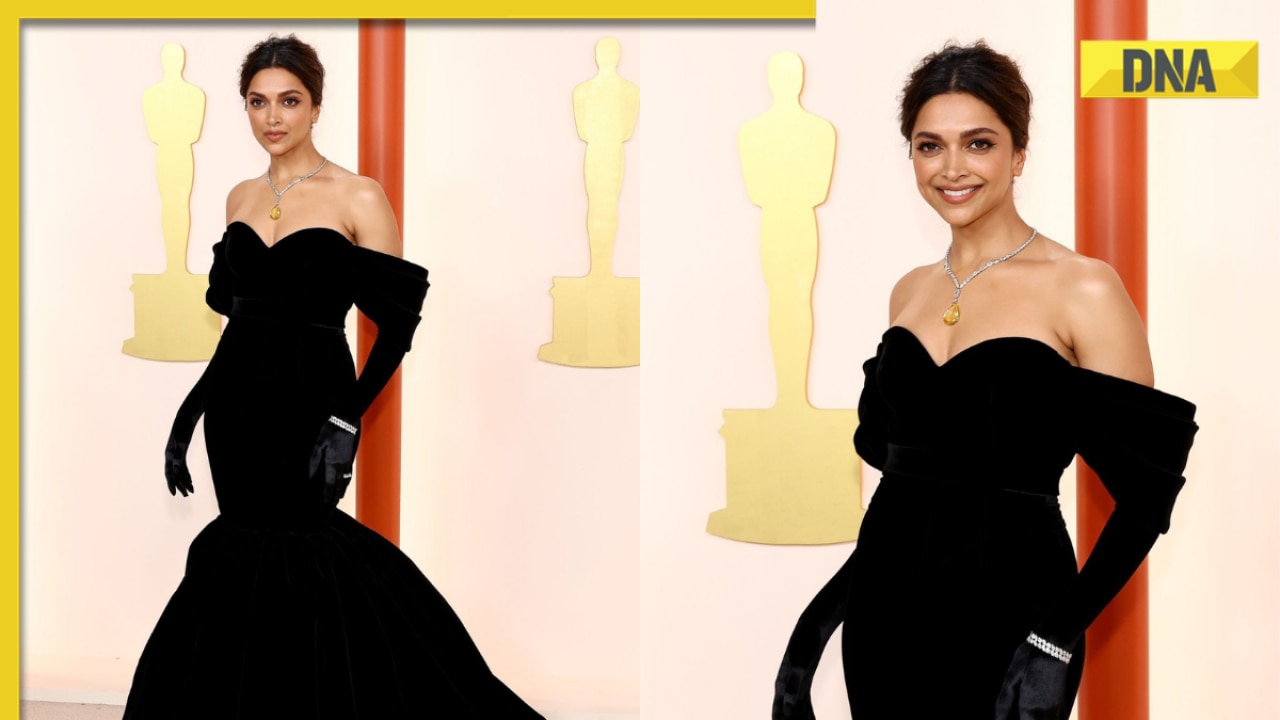 Oscars 2023: Deepika Padukone channels old Hollywood glamour in a black  gown, flaunts her new tattoo