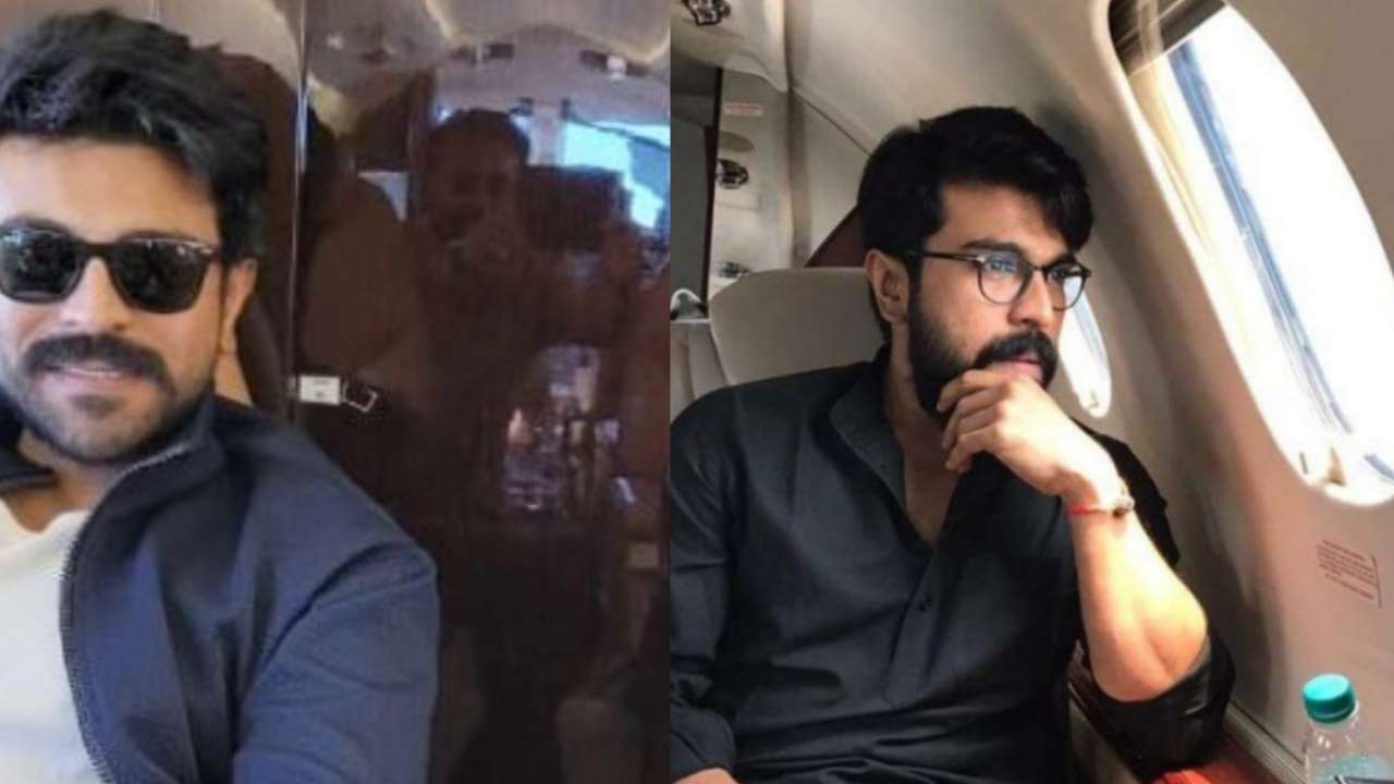 Ram Charan's private jet