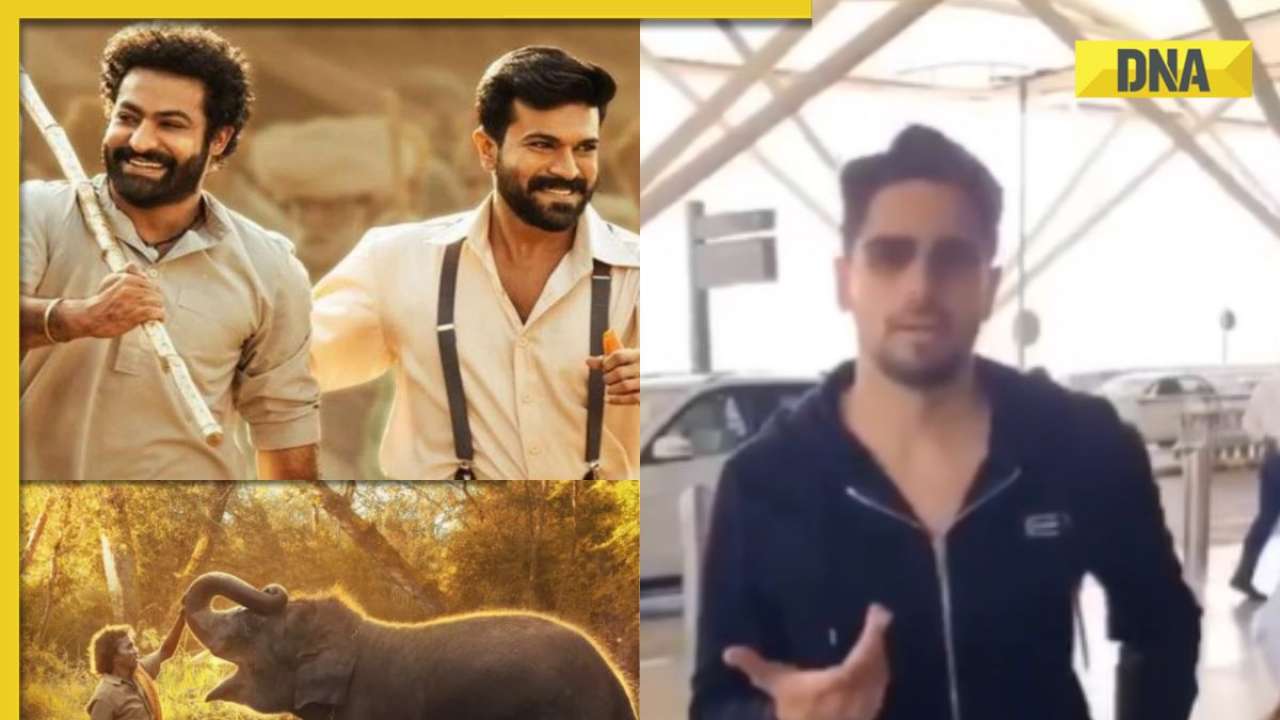 Watch: Sidharth Malhotra's reaction to RRR, The Elephant Whisperers' Oscars win leaves netizens puzzled