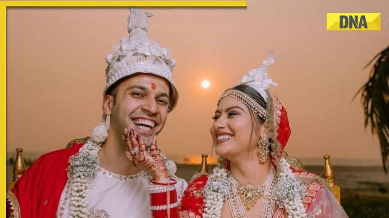Krishna Mukherjee ties the knot with Chirag Batliwala in Bengali wedding tradition, drops adorable photos 