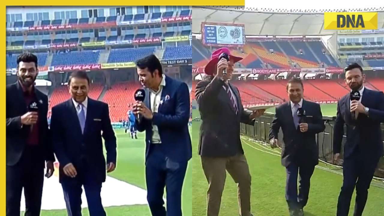 Viral video: Sunil Gavaskar recreates Naatu Naatu hook step with Matthew Hayden as India reaches WTC 2023 final, watch