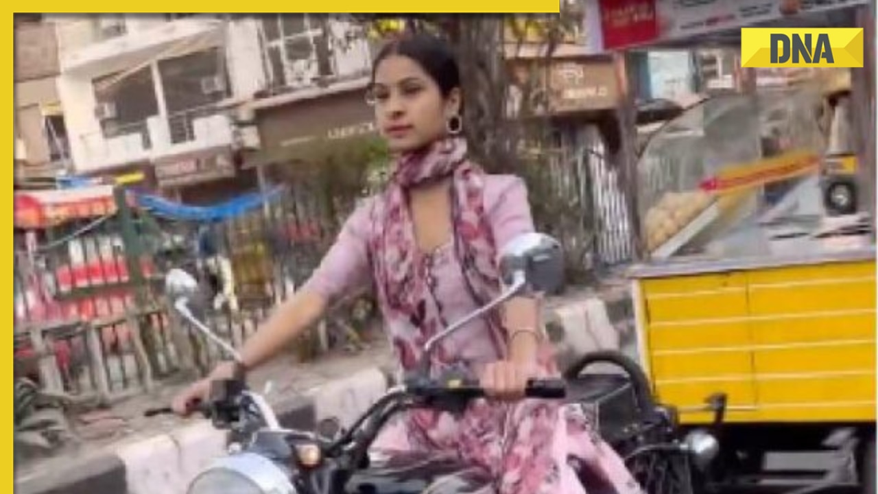 Meet Taapsee Upadhyay, 21-year-old engineer who sells golgappas on a special Royal Enfield Bullet