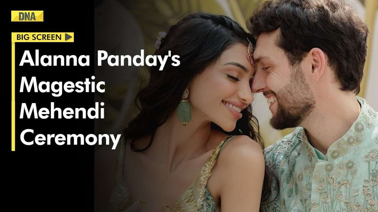 Inside Alanna Panday's dreamy Mehendi ceremony with Ananya Panday and other celebs