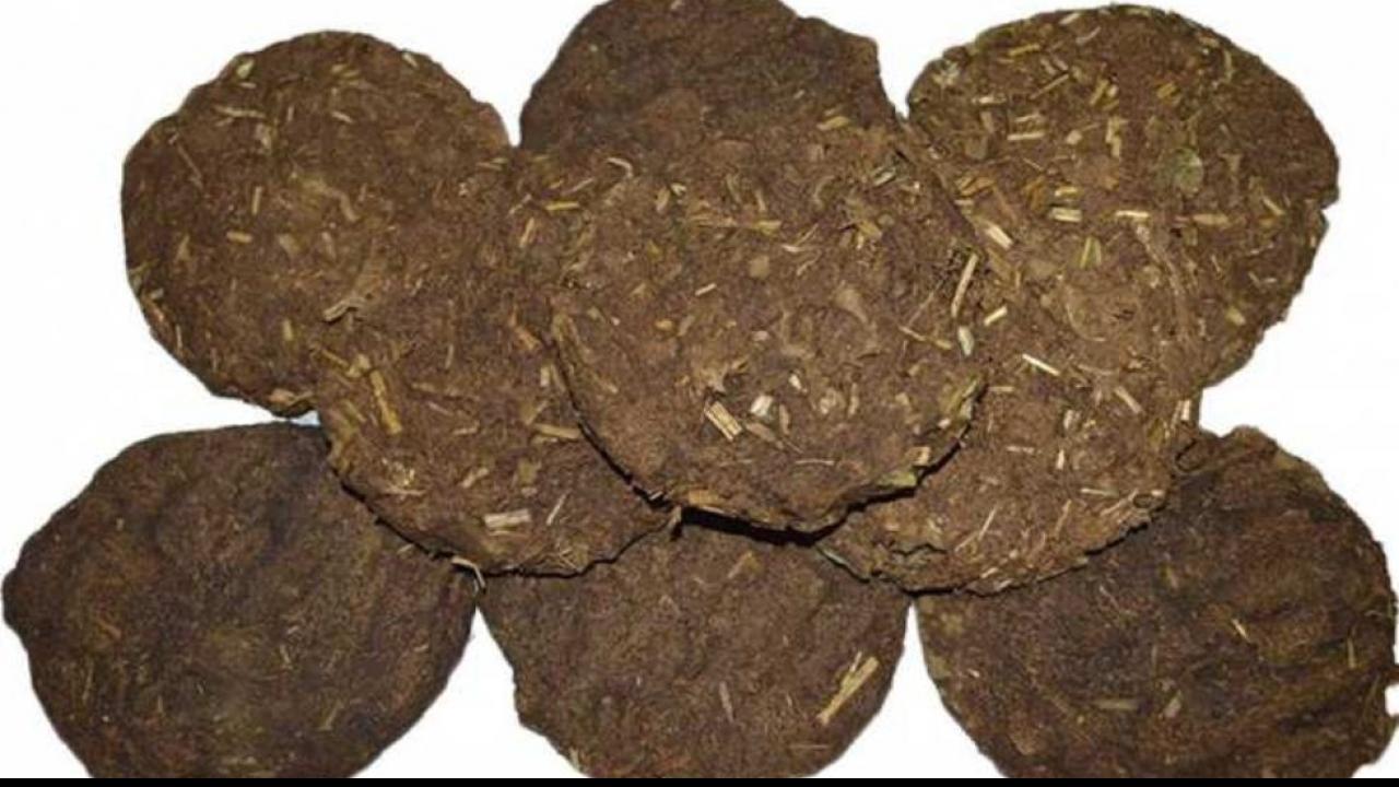 गोबर के कंडे (Cow Dung)