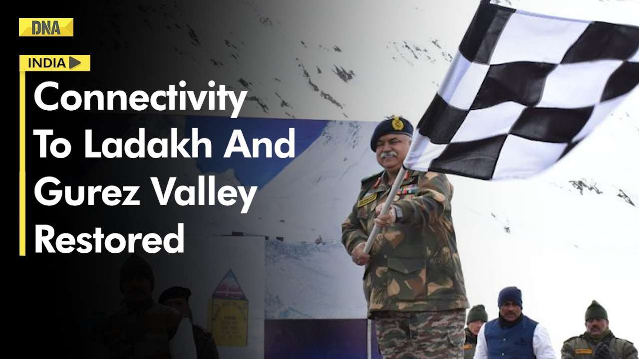 Strategic Zojila Pass on NH-1 remains open under the vigil of BRO for traffic movement