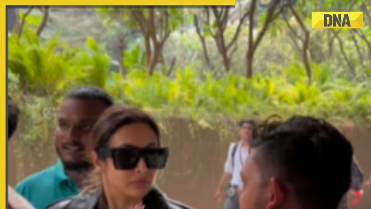 Watch: Malaika Arora gets visibly uncomfortable as fan gets too close to her, netizens say 'kahan se aate hain...'