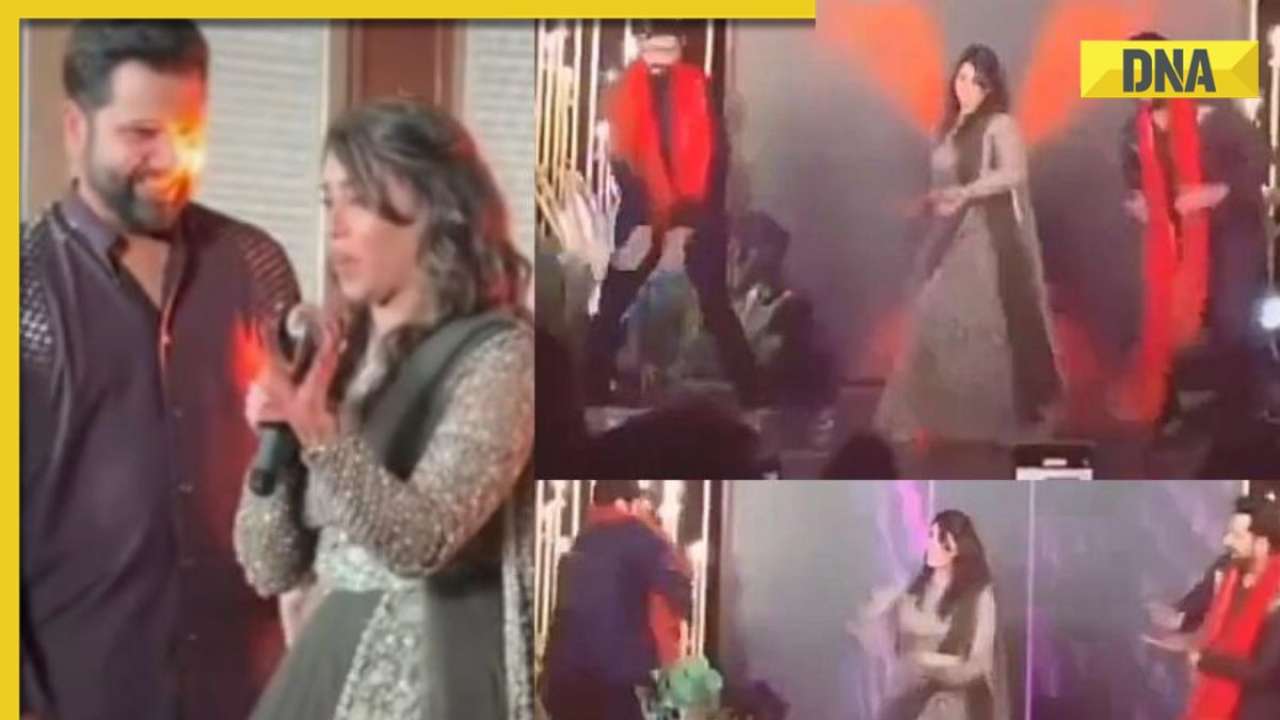 Viral Video: Rohit Sharma grooves to Bollywood song 'Lal Ghagra' along with wife Ritika at wedding function, Watch