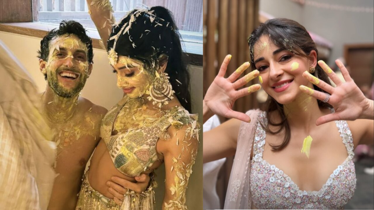 Alanna Panday Mehendi photos viral