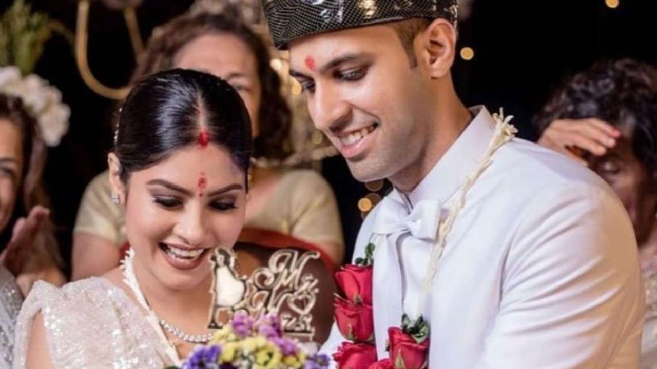 Krishna Mukherjee-Chirag Batliwala celebrating their union