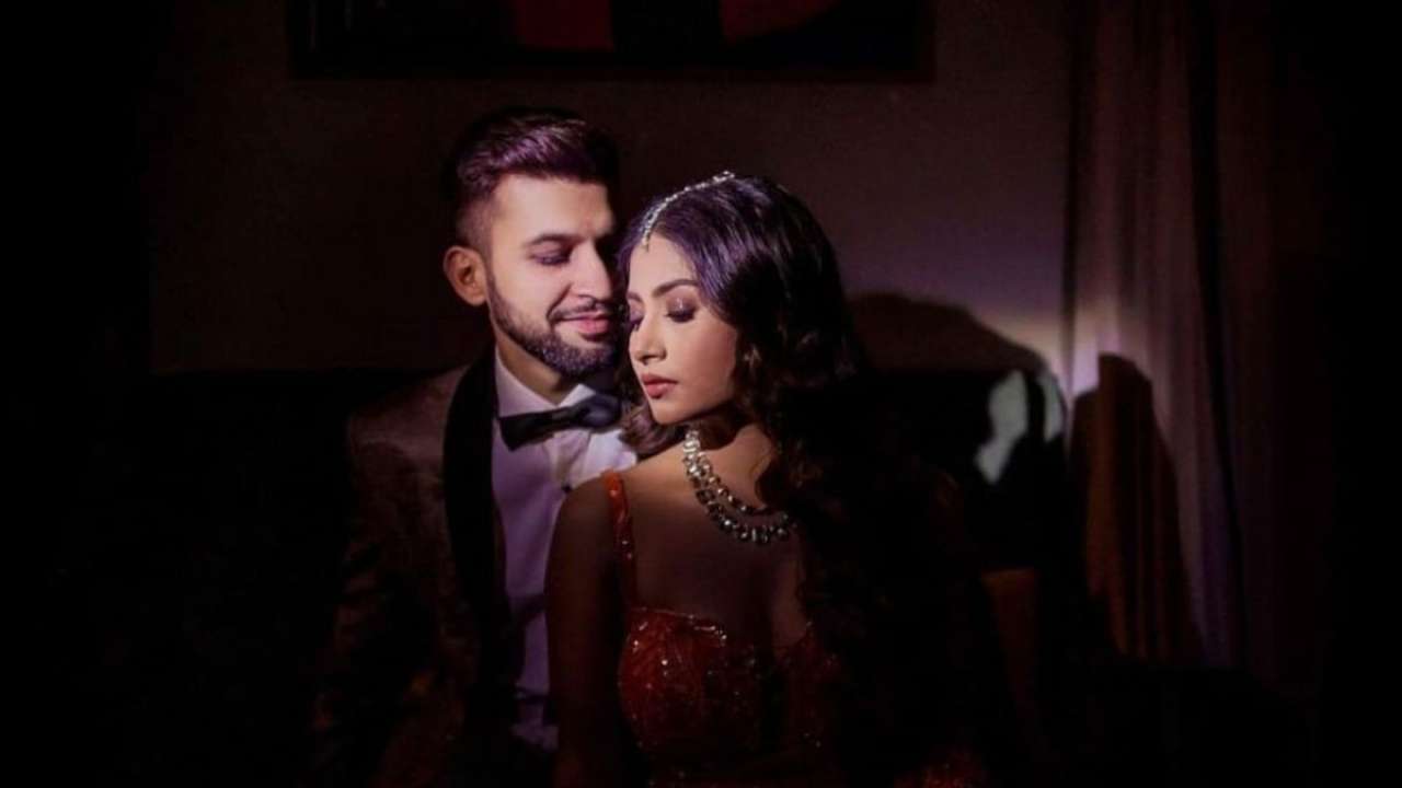 The royal couple- Krishna Mukherjee and Chirag Batliwala