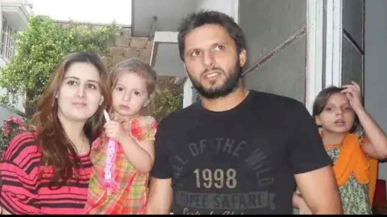 Shahid Afridi and Nadia