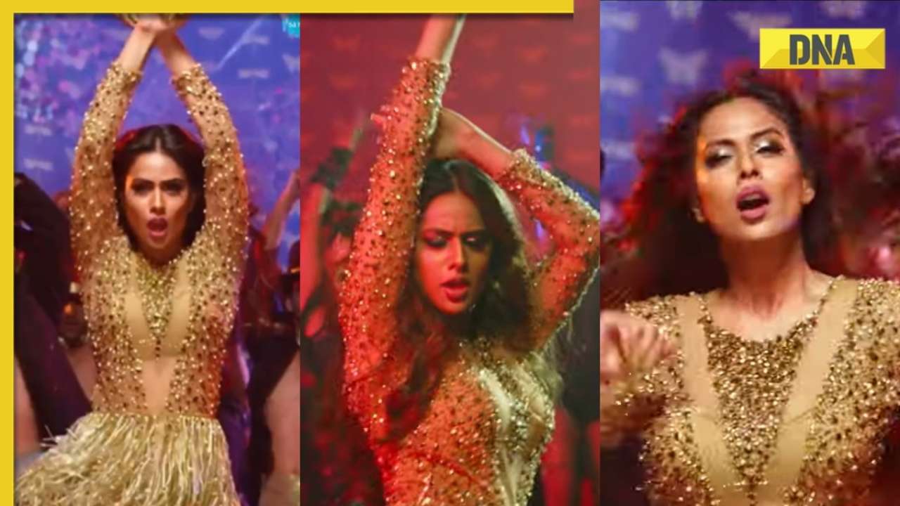 Viral video: Nia Sharma's sexy dance in hot see-through golden dress burns  the internet, watch