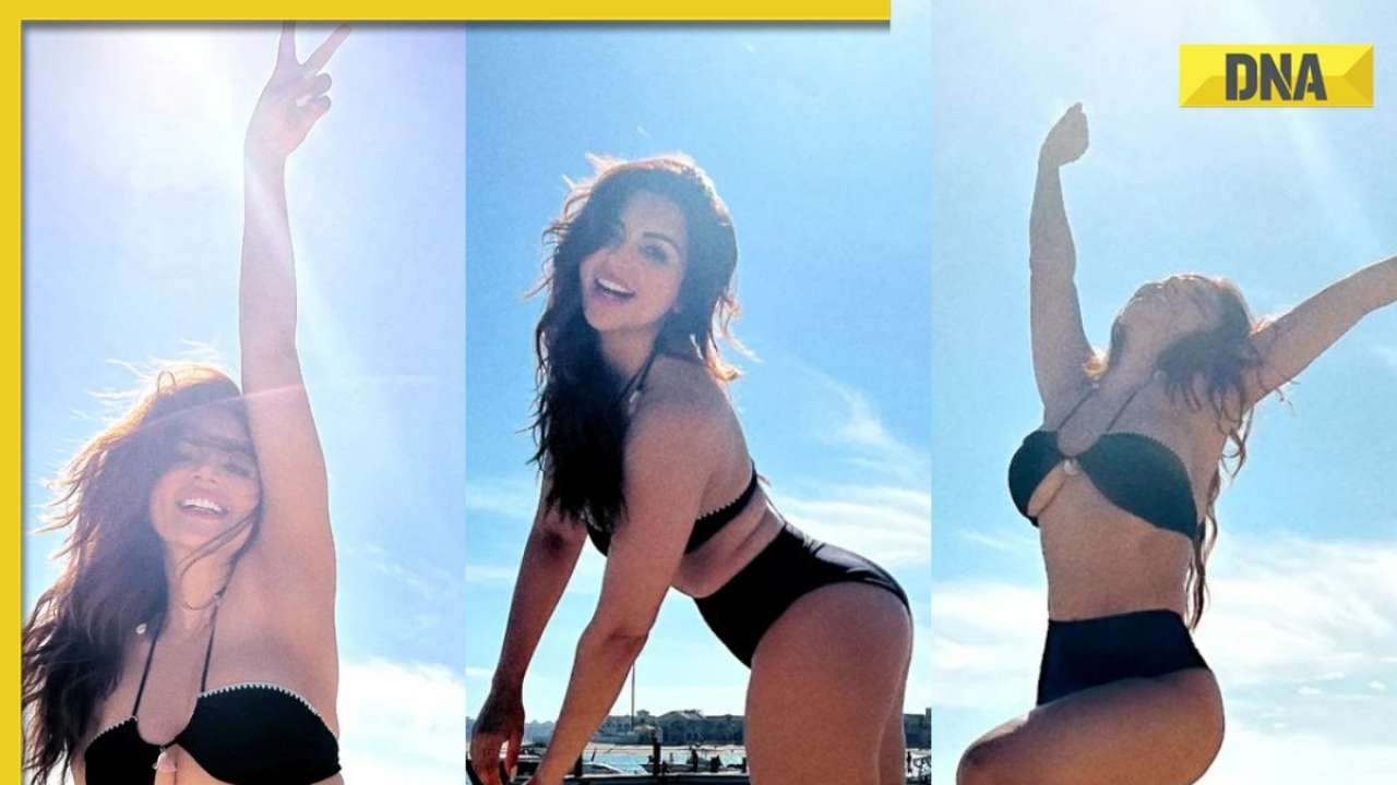 1280px x 720px - Sexaholic actress Shama Sikander's video and photos in sexy bikini at a  Dubai beach go viral, watch