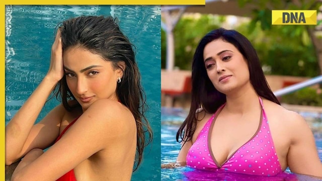 Tamil Old Actres Naline Sex Xxx Images Com - Watch: After Shweta Tiwari's photos in sexy pink swimsuit, Palak Tiwari's  videos, photos in red bikini go viral
