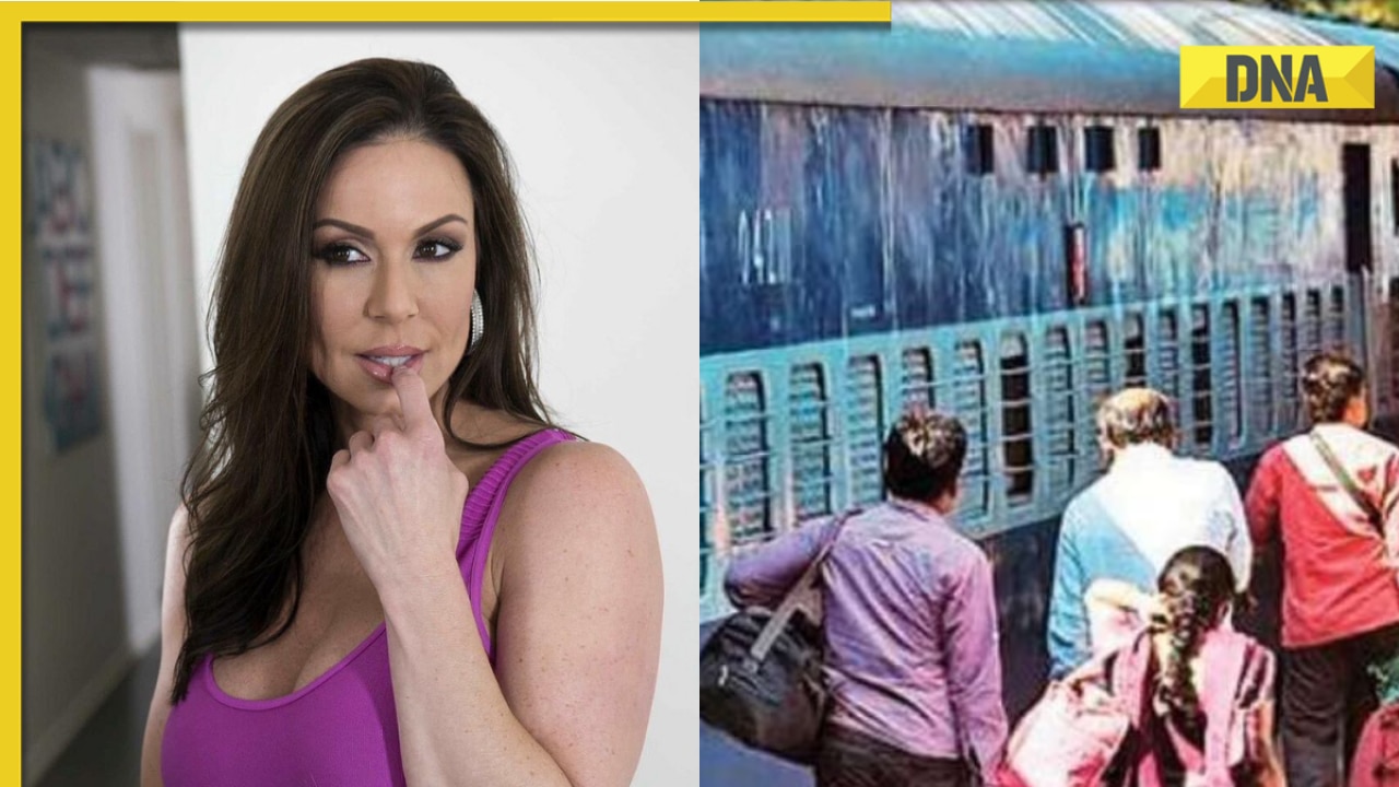 1280px x 720px - Porn star Kendra Lust shares video of porn film playing at Patna Junction  railway station, says '