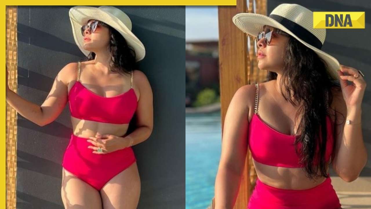Sumona Chakraborty Xxxx Com - Kapil Sharma show star Sumona Chakravarti looks hot in sexy pink bikini,  netizens say 'dekh rahe ho kappu sharma'