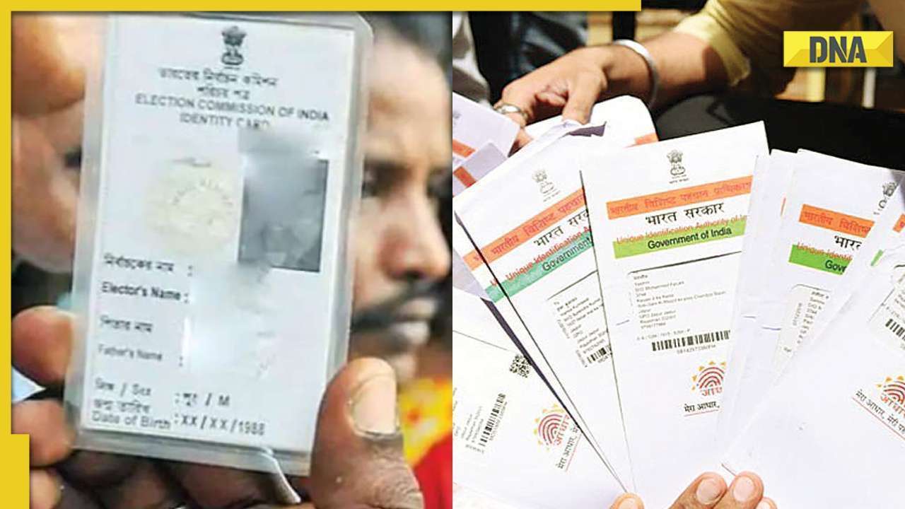 Aadhaar-Voter ID Linking: You can now link your Voter ID and Aadhaar by ...