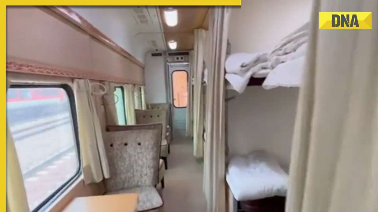Video: Indian Railways train offers facilities like a library and ...