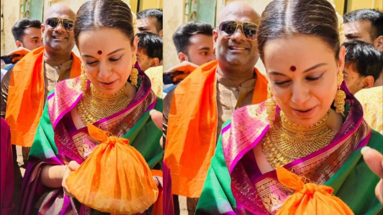 Kangana Ranaut visited temple on her birthday 