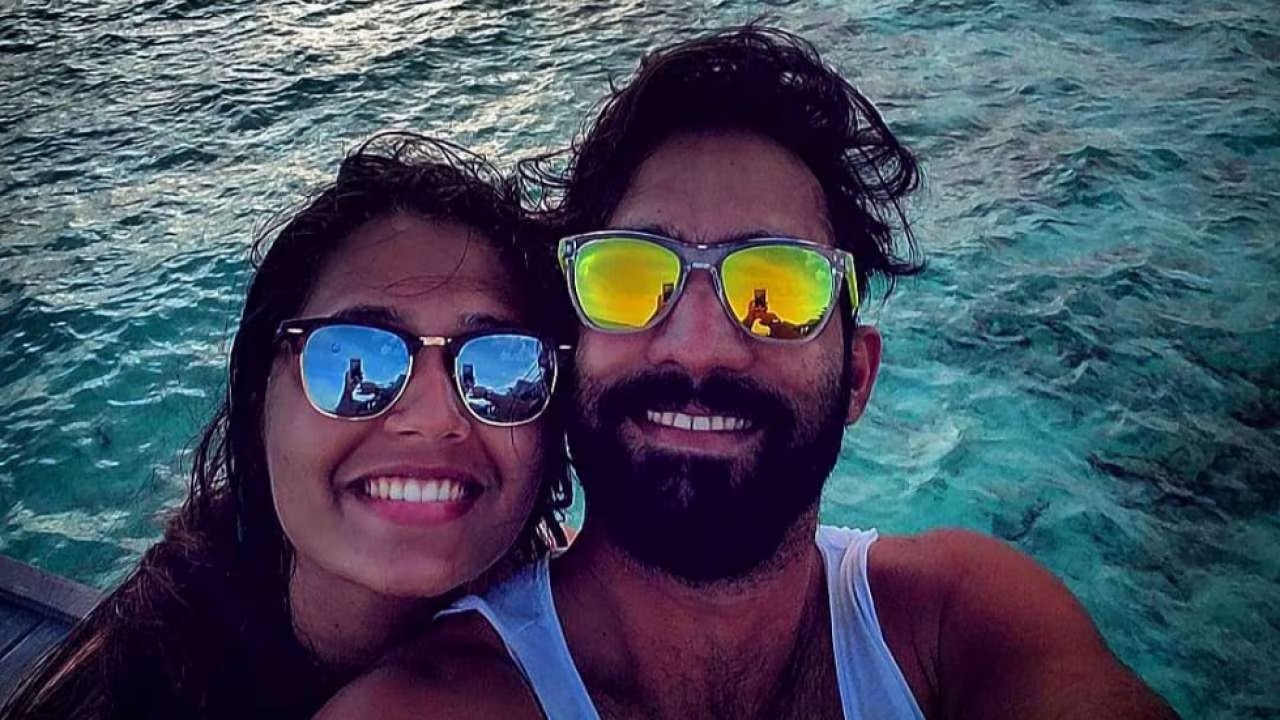 Dinesh Karthik and Deepika Pallikal