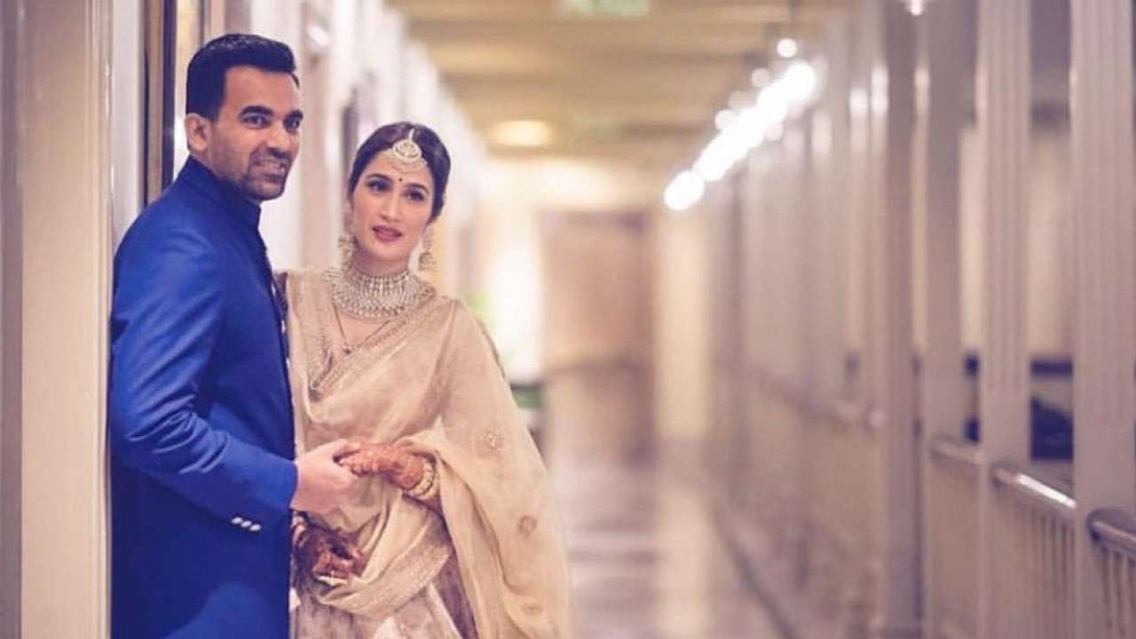 Zaheer Khan and Sagarika Ghatge