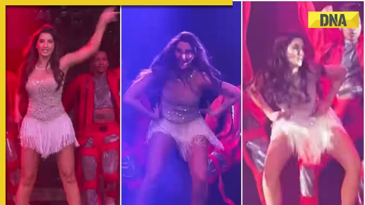 Nora Fatehi sets the cyberspace on fire with her white cut-out dress,  shares fun videos for fans