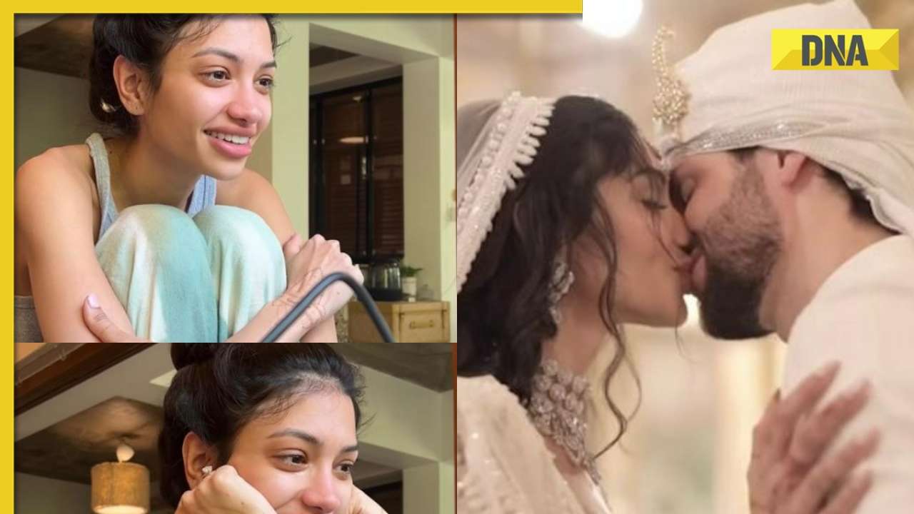 Watch: Ivor McCray shares Alanna Panday's priceless reaction to their wedding video