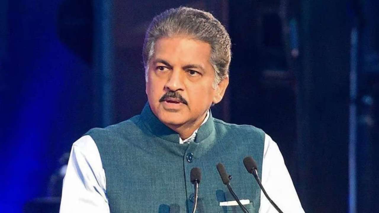 Business tycoon Anand Mahindra