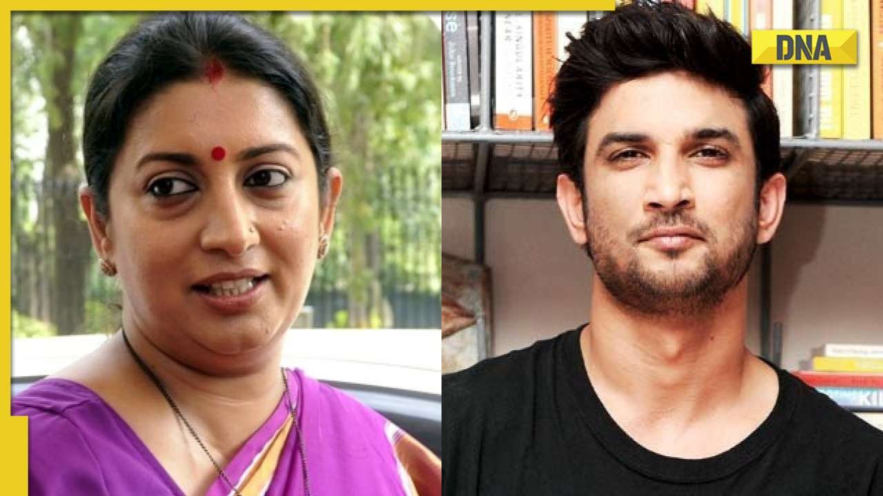 'Tum yaar maarna mat apne aap ko': Smriti Irani recalls her advice to Sushant Singh Rajput before his suicide