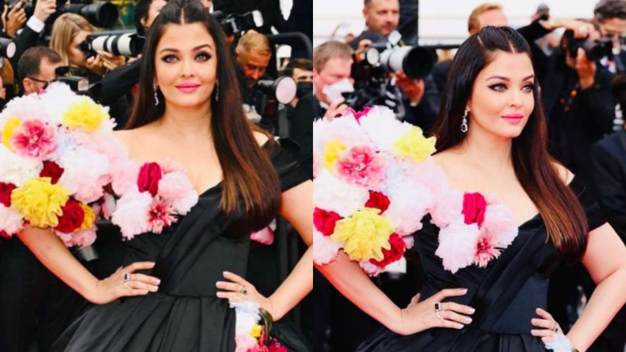 Aishwarya Rai Bachchan in black gown