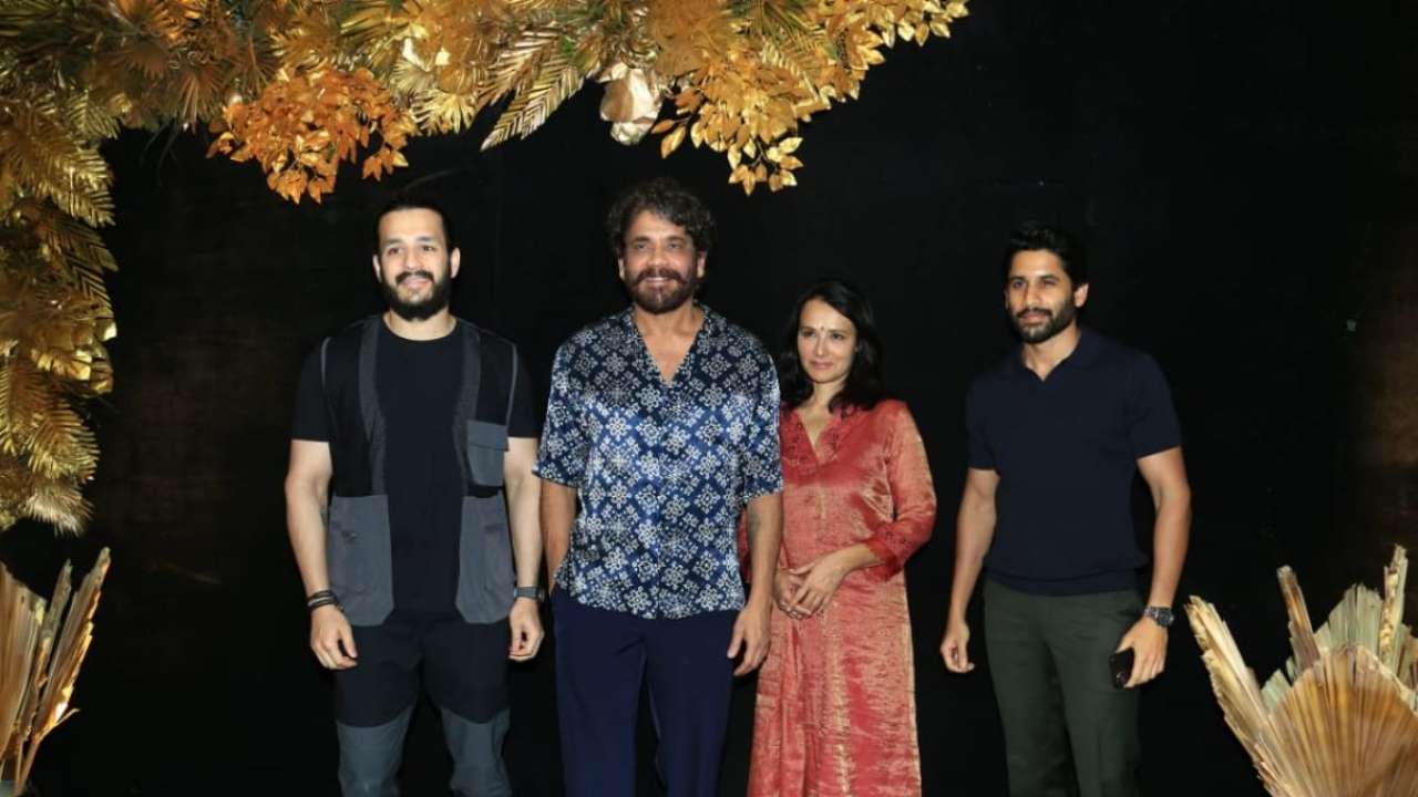 Nagarjuna and family