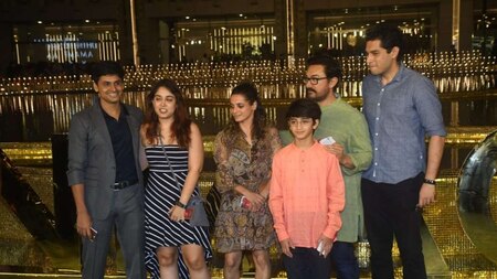 Aamir Khan and family