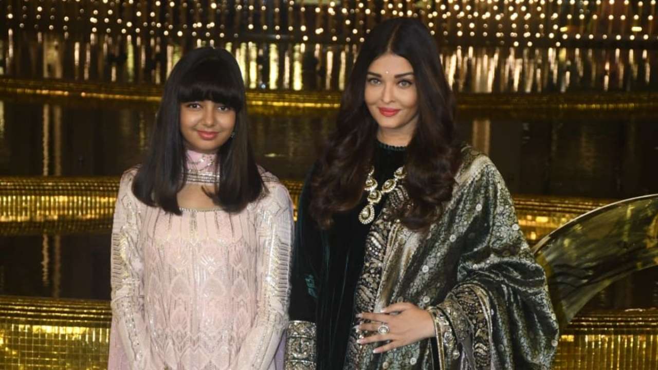 Aishwarya Rai with Aaradhya