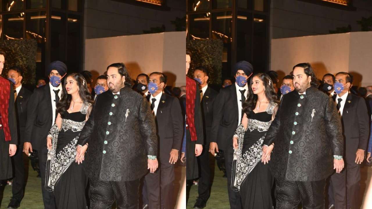 Anant Ambani's look