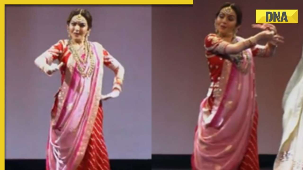 Video Of Nita Ambani's Dance Performance Wearing Lehenga At NMACC ...